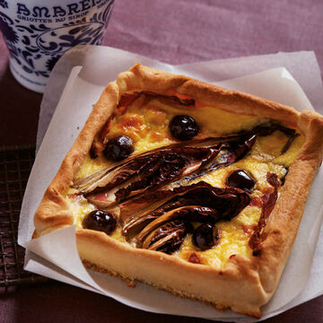 Produktbild fr 'Radicchio Speck-Trtchen'