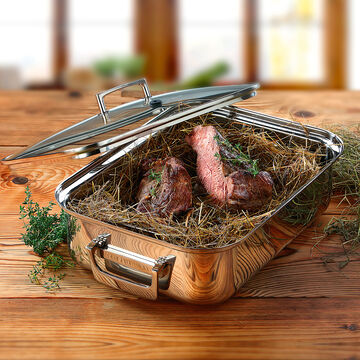 Produktbild fr 'Rosa pochiertes Rinderfilet in Heu'