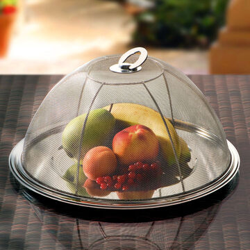 Produktbild fr 'Servierplatte mit Haube bietet sichereren Insektenschutz'