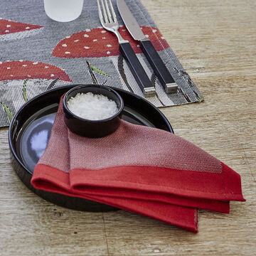 Produktbild fr 'Servietten: Leuchtende Pilzmotive schmcken den herbstlich gedeckten Tisch'