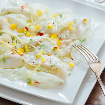 Produktbild fr 'Skrei Carpaccio'