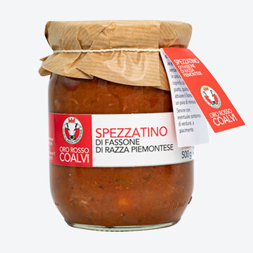 Produktbild fr 'Spezzatino - Rinderschmortopf vom Piemonteser Fassone, 500 g'
