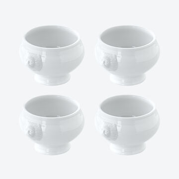 Produktbild fr 'Suppentassen: Stilvoll servieren in ofenfesten Hartporzellan-Lwenkopfterrinen'