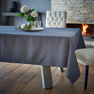 Produktbild fr 'Unifarbene Melange-Tischdecken mit Fleckschutz'