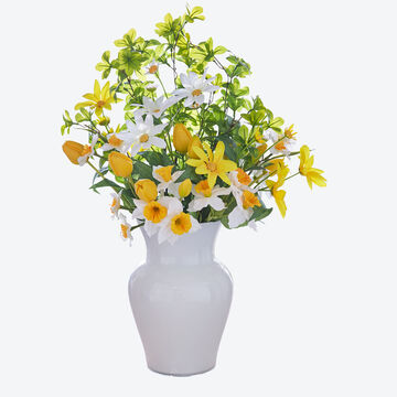 Produktbild f�r 'Unverg�nglicher Fr�hjahrsstrau� mit Narzissen und Tulpen'
