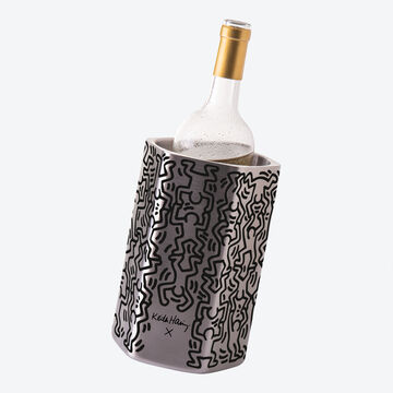 Produktbild fr 'Vacu Vin Weinkhler - Keith Haring Design-Edition aus Edelstahl'