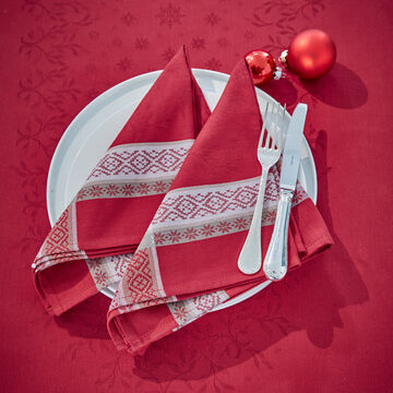 Produktbild f�r 'Weihnachtliche Servietten mit Fleckschutz aus s�dfranz�sischer Traditionsweberei'