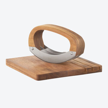 Produktbild fr 'Wiegemesser mit Schneidbrett - hocheffizient & przise'