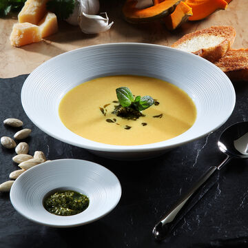 Produktbild fr 'Ziegenkse-Krbis-Creme'