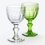 Produktbild fr 'Formschne Tafelglser im franzsischem Lorbeerdekor: Weinglser'