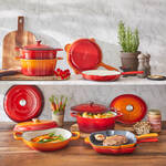 Produktbild fr 'Erstklassige Gusseisen-Brat- und Servierpfanne'