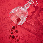 Produktbild fr 'Weihnachtlicher Tischlufer mit Fleckschutz aus sdfranzsischer Traditionsweberei'