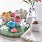 Produktbild fr 'Nougat-Eier in echter Eierschale – handgefllt & aromatisch, 4 Stck'