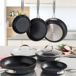 Produktbild f�r 'Mittlere&nbsp;Hagen Grote Hochraum-Pfanne: professionell, hartanodisiert (24 cm �)'