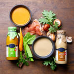 Produktbild fr 'Hocharomatische Champignon-Cremesuppe mit Jamn Ibrico-Schinken'