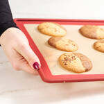 Produktbild fr '3-in-1-Silikon-Backmatte - 40 x 30 x 1 cm (B/T/H)'