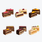 Produktbild f�r 'Handgefertigte Petits Fours liebevoll dekoriert, Petit Four'
