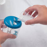 Produktbild fr 'Kompakter Dampfreiniger: Schnelle, hygienische Reinigung in 15 Sekunden'