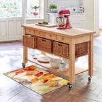 Produktbild fr 'Kchenspezial- und Sauberlaufmatte im exklusiven Design schont Bden und Gelenke'