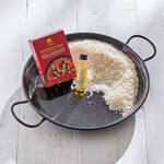 Produktbild f�r 'La Chinata Paella-Set mit Paella-Pfanne � ca. 30 cm'