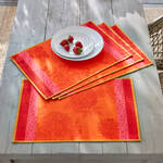 Produktbild f�r 'Florale Tischsets in starken Kontrastfarben, Tischw�sche, Tafelsets'