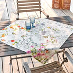 Produktbild f�r 'Leinen-Tischdecke Bl�mchen aus italienischer Manufaktur'