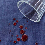 Produktbild fr 'Unifarbene Melange-Tischdecken mit Fleckschutz'