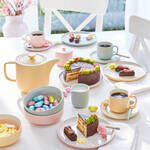 Produktbild f�r 'Kaffeetasse mit Untertasse in skandinavischem Design'