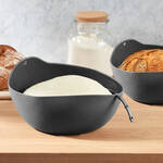 Produktbild fr 'Brotbackform: Mischen, kneten, gehen lassen, backen in einer Form, Brot backen, Universalschssel, Silikon'