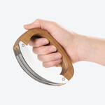 Produktbild fr 'Wiegemesser mit Schneidbrett - hocheffizient & przise'