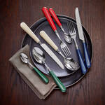 Produktbild f�r 'Besteck-Set 4-tlg. aus Edelstahl mit Nylongriffen'