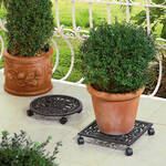 Produktbild fr 'Runder Gusseisen-Pflanzenroller'