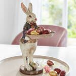 Produktbild f�r 'Nostalgische Hasenfigur offeriert kleine Kostbarkeiten'