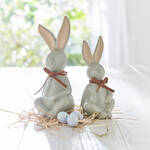 Produktbild f�r 'Edel glasierter Osterhase mit Schleife'