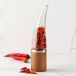 Produktbild fr 'Chili-Mhle mit Edelstahl-Schneidwerk - aus Akazienholz'