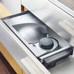 Produktbild fr 'Hochwertige Ganzmetall Elektro-Schneidemaschine passt platzsparend ins Schubfach'