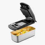 Produktbild f�r 'Edelstahl-Gem�seschneider f�r W�rfel und Stifte - extrascharfe Klingen'