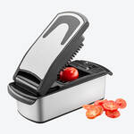 Produktbild f�r 'Edelstahl-Gem�seschneider f�r W�rfel und Stifte - extrascharfe Klingen'