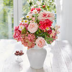 Produktbild f�r 'Premium-Blumenstrau� in ros�farbenen Pastellt�nen'