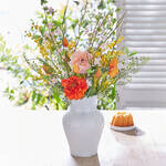 Produktbild f�r 'Prachtvoller Strau� mit Tulpen und Ranunkeln'