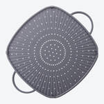 Produktbild fr '3-in-1-Silikon-Spritzschutz - auch als Untersetzer und Backmatte'