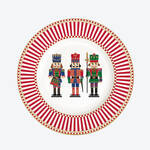 Produktbild fr 'Kleine Porzellanteller Nussknacker'