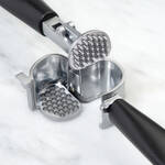 Produktbild fr 'Knoblauchpresse mit Spezialbeschichtung - aufklappbar'