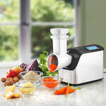 Produktbild fr 'Fleischwolf, Entsafter und Multireibe in einem'