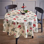 Produktbild fr 'Winterliche Matelass-Tischdecke mit hochwertigem Digitaldruck'