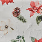 Produktbild fr 'Winterliche Matelass-Tischdecke mit hochwertigem Digitaldruck'