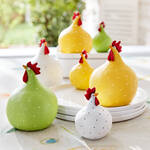 Produktbild f�r 'Deko H�hner im 3er Set: Fr�hliche H�hnerdekoration mit Charakter'