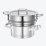 Produktbild fr 'Edelstahl-Dmpfeinsatz - fr Tpfen von  16-20 cm'