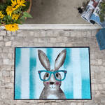 Produktbild fr 'Sauberlaufmatte mit niedlichem Hasen'