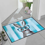 Produktbild fr 'Sauberlaufmatte mit niedlichem Hasen'